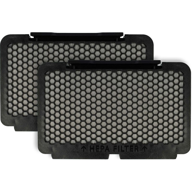 foto del prodotto 2x filtro compatibile con rowenta silence force multicyclonic ro8370oa 410, ro8376ua 410 aspirapolvere filtro hepa nero bianco vhbw