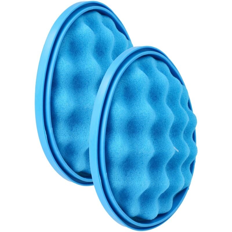 foto del prodotto 2x filtro compatibile con samsung su10f70sd, su10f40sd, su12f40sb, su12f40sa, su12f40sd aspirapolvere filtro pre motore in spugna vhbw