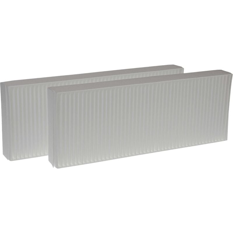 foto del prodotto 2x filtro g4 sostituisce zehnder 527004250 per dispositivo di ventilazione set di filtri, 48 x 18 x 10 cm, bianco vhbw