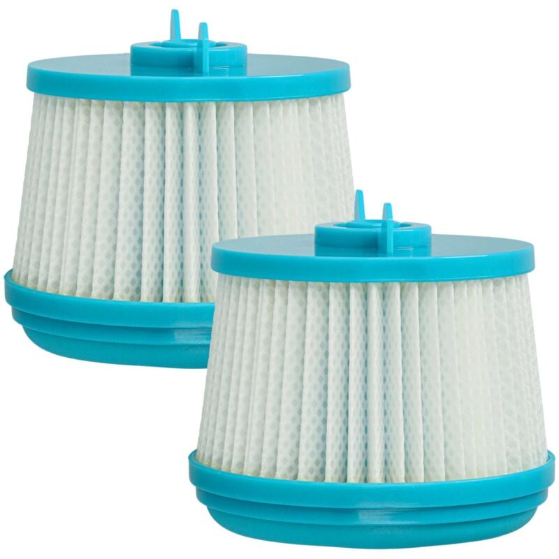 foto del prodotto 2x filtro post-motore compatibile con genius invictus x9, x5, x4, x8, x7 aspirapolvere - filtro hepa - vhbw