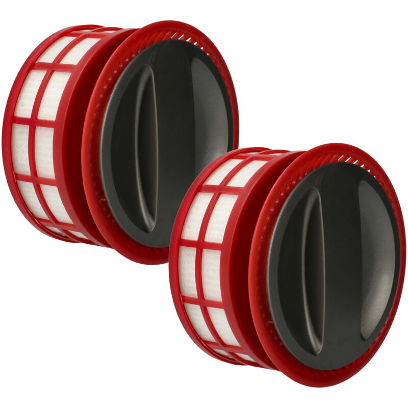 foto del prodotto 2x filtro post-motore compatibile con roborock t7s plus, t7s, h7, h6 aspirapolvere - filtro hepa - vhbw