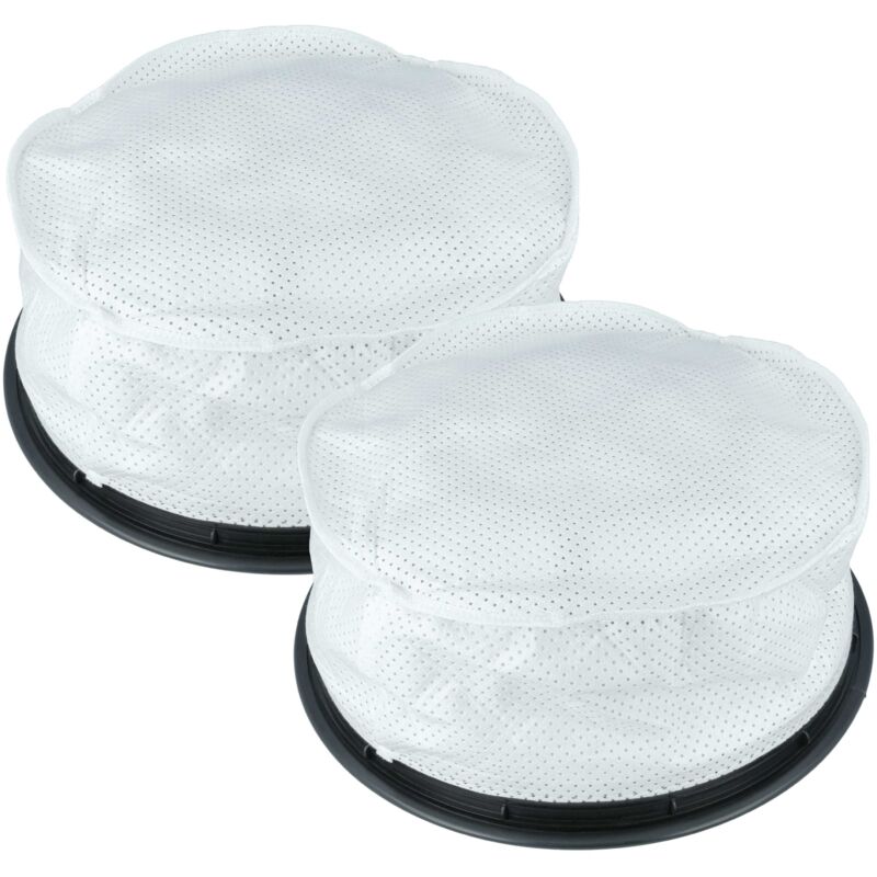 foto del prodotto 2x filtro rotondo compatibile con nilfisk vd 10, gvd 10 vhbw