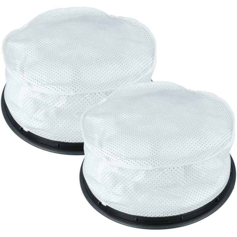 foto del prodotto 2x filtro rotondo compatibile con numatic mfq 300, junior psp 370 a, mfq 372, junior psp180, jvp 180a, jumior psp 200 a, jvh 180, jvp 180 vhbw