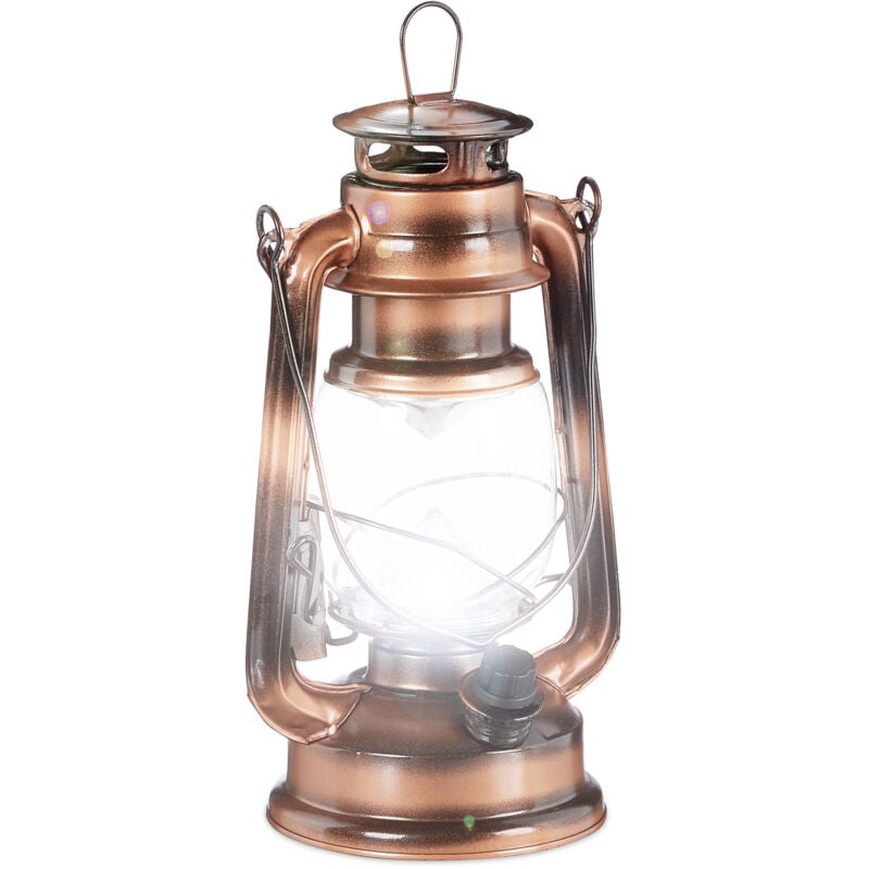 foto del prodotto 2x lanterna led, lampada decorativa retr per finestre o da giardino, a batteria, bronzo