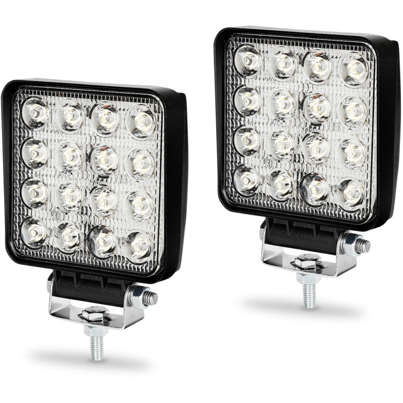 foto del prodotto 2x led 48w luce di lavoro led luce di lavoro proiettore fendinebbia per auto camion utv suv offroad trattore unit 