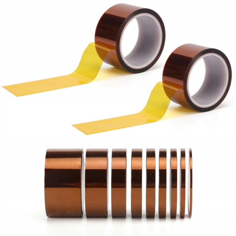 foto del prodotto 2x nastro kapton protettivo resistente alle alte temperature 12mmx30m 15mm