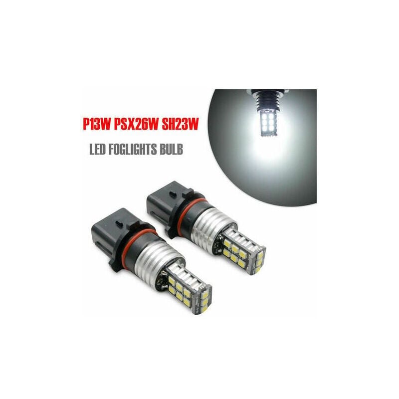 foto del prodotto 2x p13w led audi a4 b8 luci di marcia diurna lampadine per fari bianche 6000k