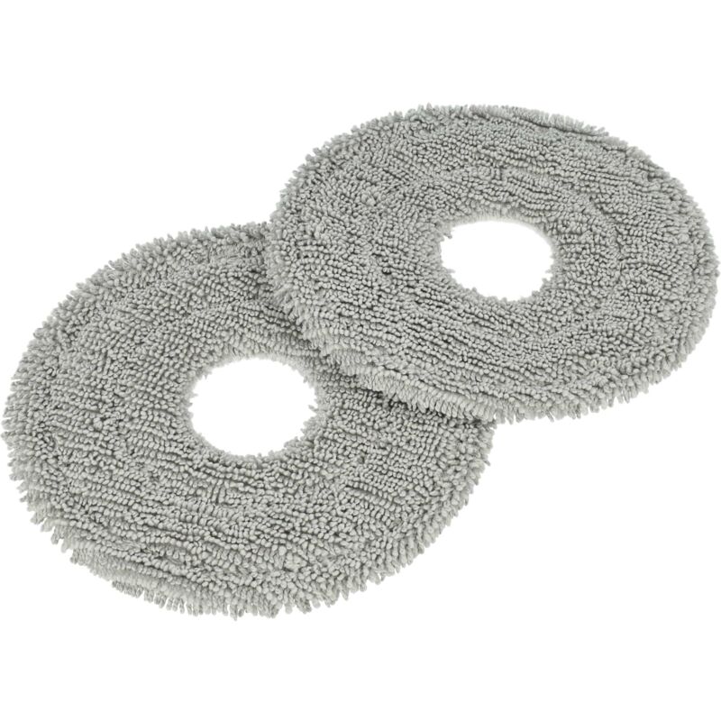 immagine 0 del prodotto 2x panno compatibile con xiaomi s20 robot aspiratorebocchetta per mocio lavapavimenti 2x panni in microfibra vhbw