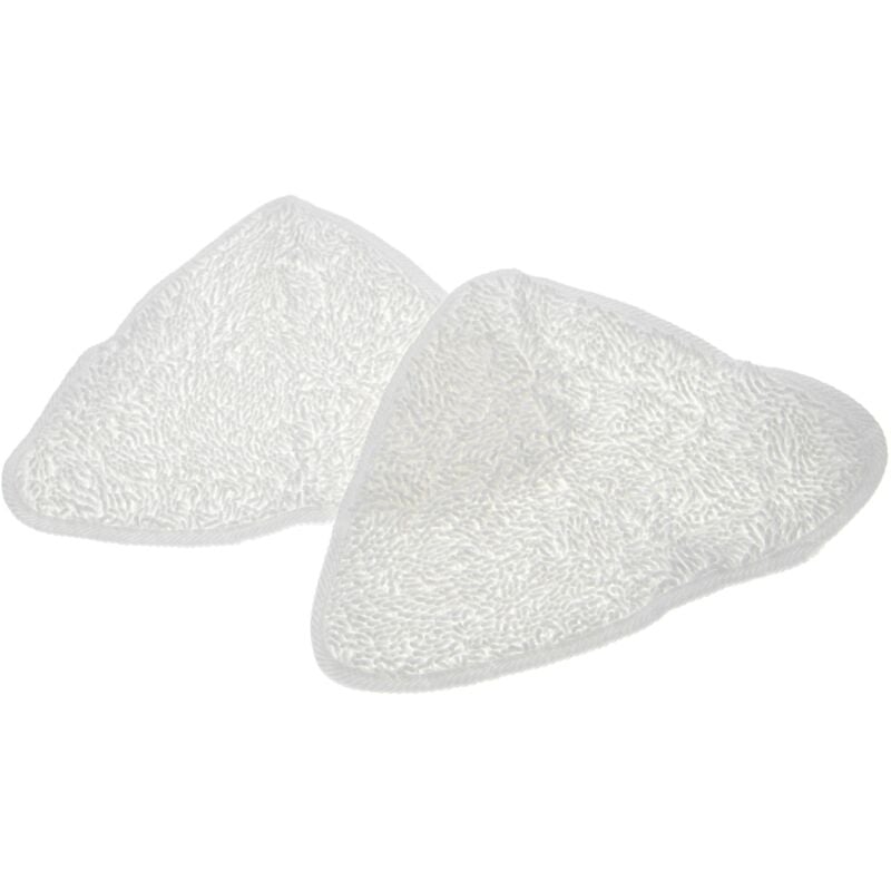 foto del prodotto 2x panno sostituisce vileda 146576 per scopa a vapore microfibra, bianco vhbw