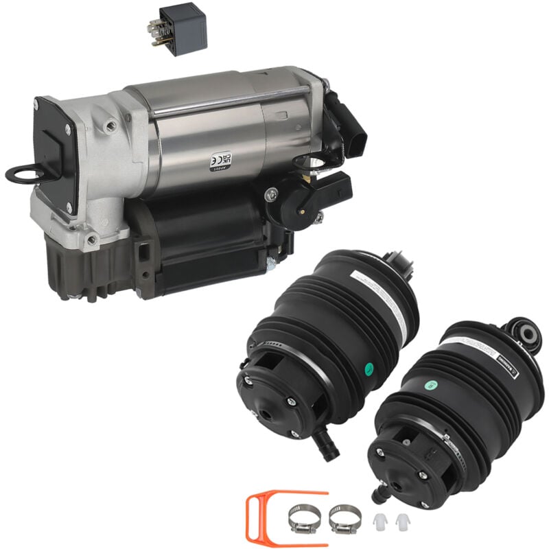 foto del prodotto 2x sospensioni pneumatiche posteriore compressore for mercedes e w211 cls c219