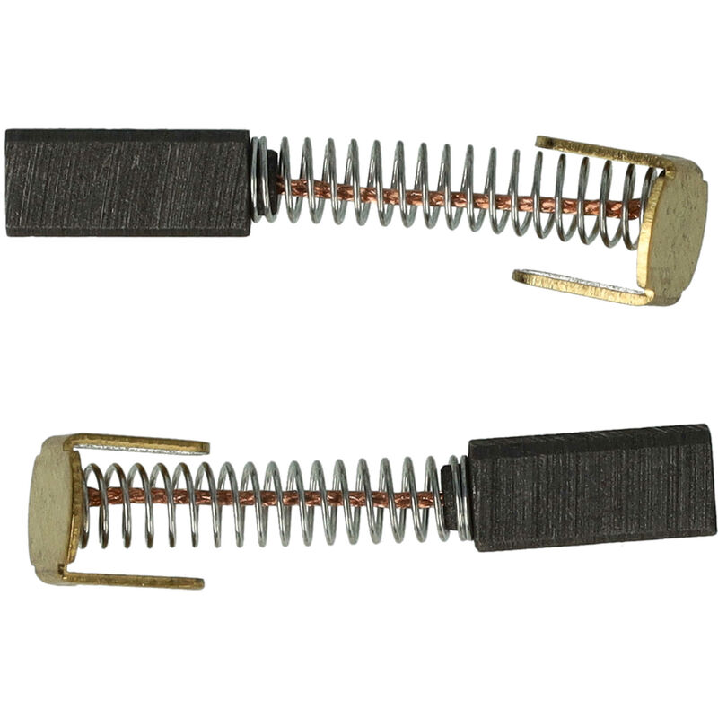 immagine 0 del prodotto 2x spazzola carbone 10 x 4,3 x 4 mm compatibile con hitachi hikoki utensile elettrico vhbw