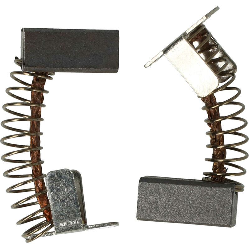 foto del prodotto 2x spazzola carbone 12 x 6 x 5,5 mm sostituisce bosch 2609199169 per avvitatore a percussione vhbw