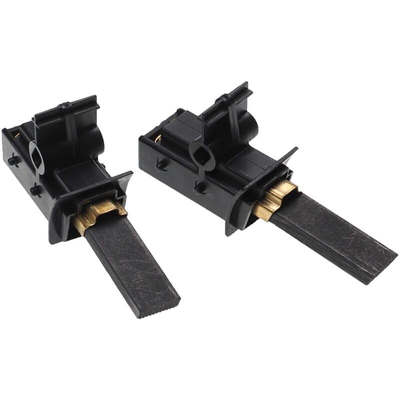 foto del prodotto 2x spazzola carbone 5 x 12,5 x 32 mm compatibile con constructa lavatrice asciugatrice vhbw