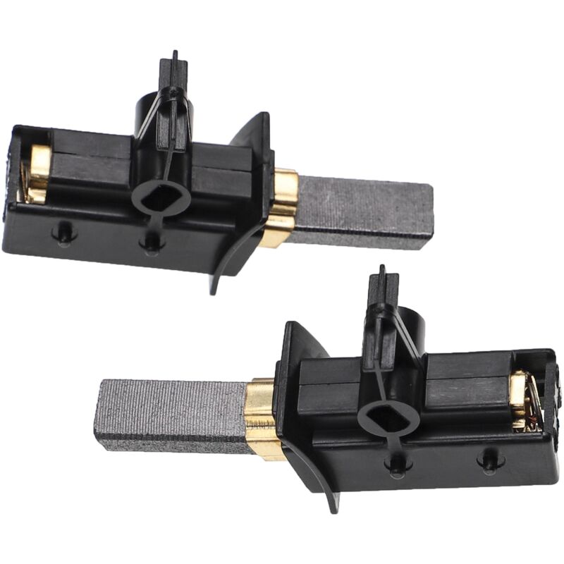 foto del prodotto 2x spazzola carbone 5 x 12,5 x 36 mm sostituisce c00196541, c00203204, c00377913 per lavatrice vhbw