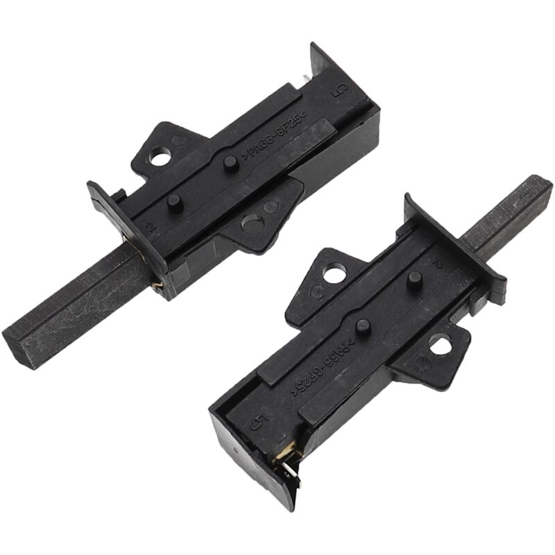 foto del prodotto 2x spazzola carbone 5 x 12 x 40 mm compatibile con vasca con idromassaggio awo 745 859230520000, awo 745 859230520001 lavatrice asciugatrice vhbw
