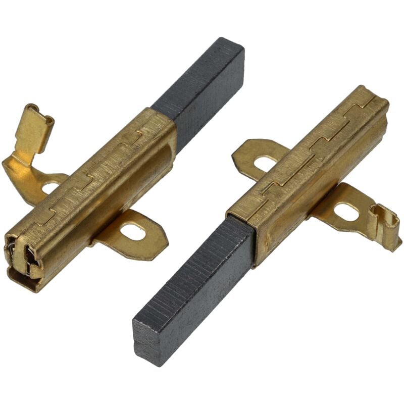 foto del prodotto 2x spazzola carbone 6,3 x 14 x 32mm compatibile con k rcher 4.610 027.0, 4054278423647, bv 5 1, sv 1802, sv 1902, sv 7 aspiratore a umido secco vhbw
