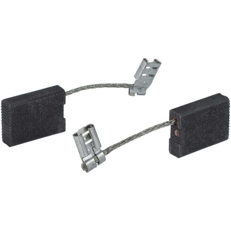 foto del prodotto 2x spazzola carbone 6,3 x 17 x 23mm sostituisce flex 443.816 per smerigliatrice molla vhbw