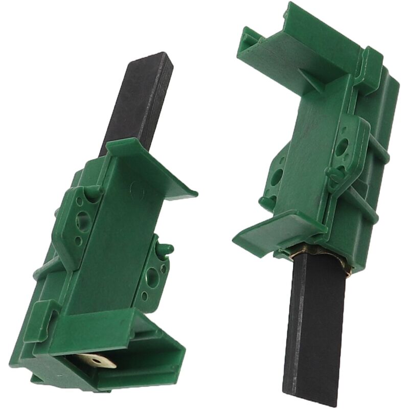 foto del prodotto 2x spazzola carbone compatibile con altus d57102e, ddwmb91, ddwmb61, dnmb7s7k, dnm jnrb, d49101e, d48101es, d38101e lavatrice, asciugatrice vhbw