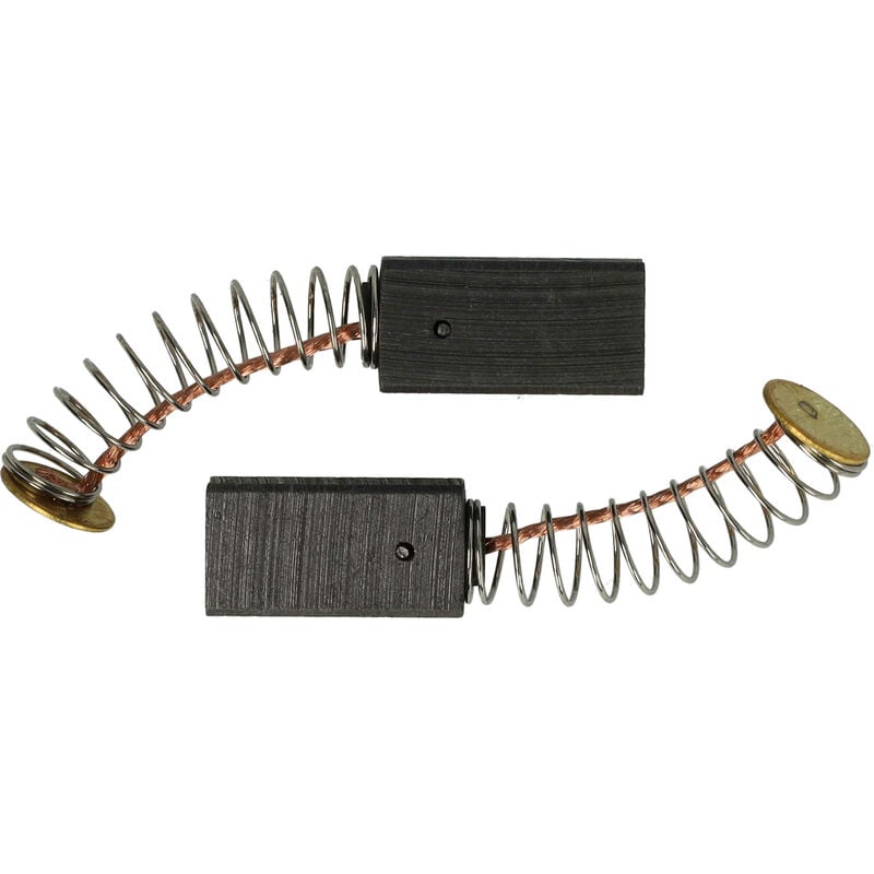 immagine 0 del prodotto 2x spazzola carbone compatibile con bosch csb 700 2 re 0 603 166 703 , csb 700 2 re nr. 0 603 166 603 utensile elettrico molla vhbw