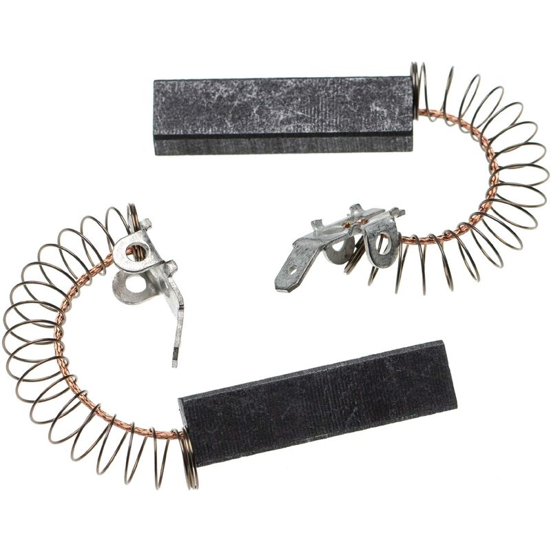 foto del prodotto 2x spazzola carbone compatibile con miele wm3010c typws5406 gb , ws5103 typws5103 lavatrice spazzola motore, 37 x 10 x 6,3 mm vhbw
