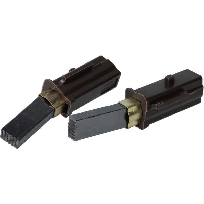 foto del prodotto 2x spazzola carbone compatibile con unelvent saphir 600, saphir 600n, saphir 300 aspirapolvere centralizzato vhbw