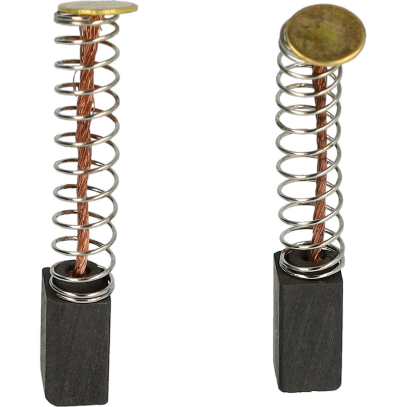 immagine 0 del prodotto 2x spazzola in carbone 9,4 x 5,4 x 4,9mm compatibile con stihl fse 52, 48160114100 utensile elettrico, decespugliatore vhbw