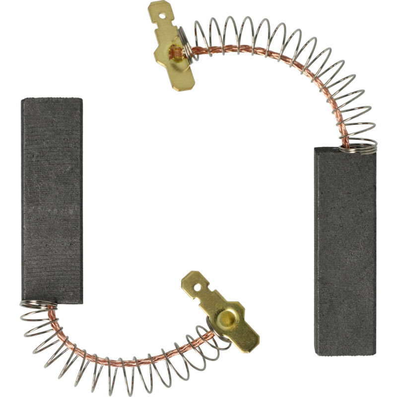 foto del prodotto 2x spazzola in carbone compatibile con bosch wae281k2nl48, wae281m1nl04, wae281m0nl11, wae281m0nl12, wae281k2nl49, wae281k2nl54 lavatrice vhbw