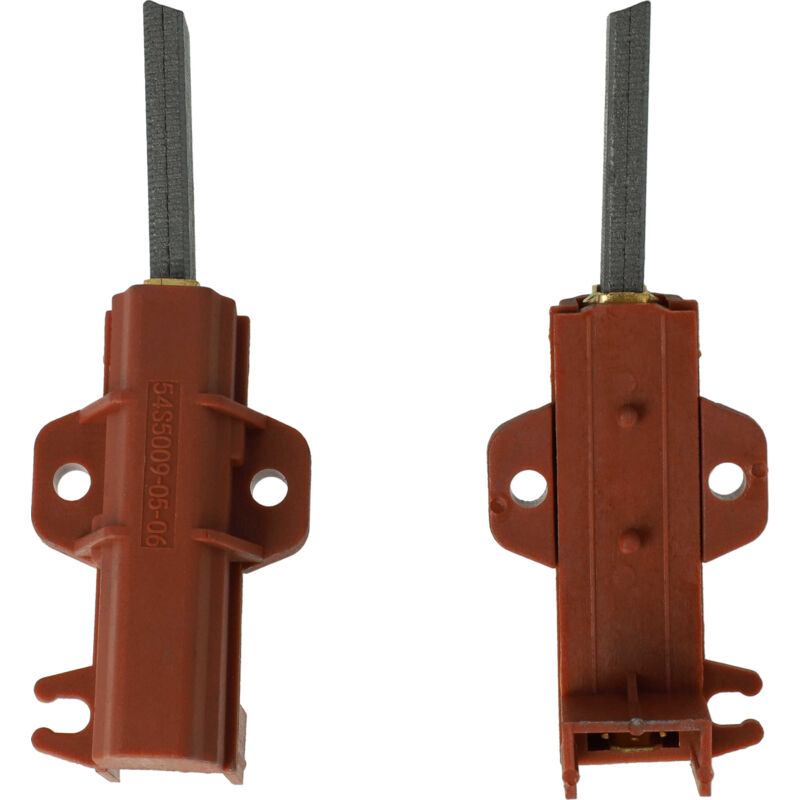 immagine 0 del prodotto 2x spazzola in carbone con base compatibile con ariston avd10x f028496, avd88 f028835, avd88 f029991, avd88 f030080 lavatrice, rosso vhbw