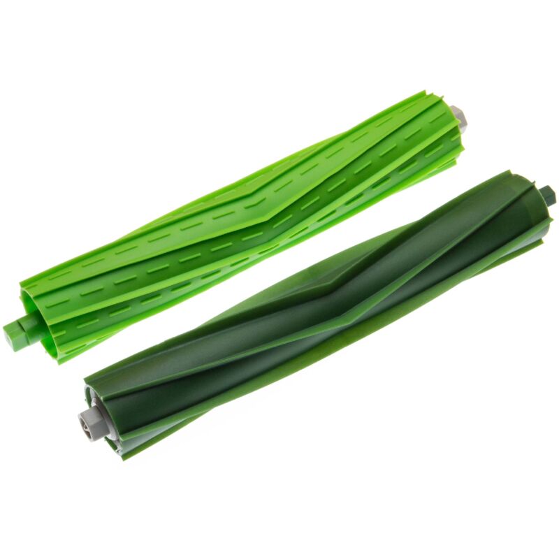 foto del prodotto 2x spazzola rotonda compatibile con irobot roomba e5, e6, e7, i7, i7 plus, i7 aspirapolvere spazzola principale, set di spazzole vhbw
