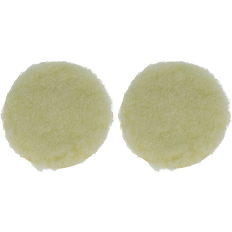 immagine 0 del prodotto 2x spugna per lucidatura compatibile con festool etsc 125 li, ets 125 levigatrice rotorbitale e orbitale 12,5 cm diametro, beige vhbw