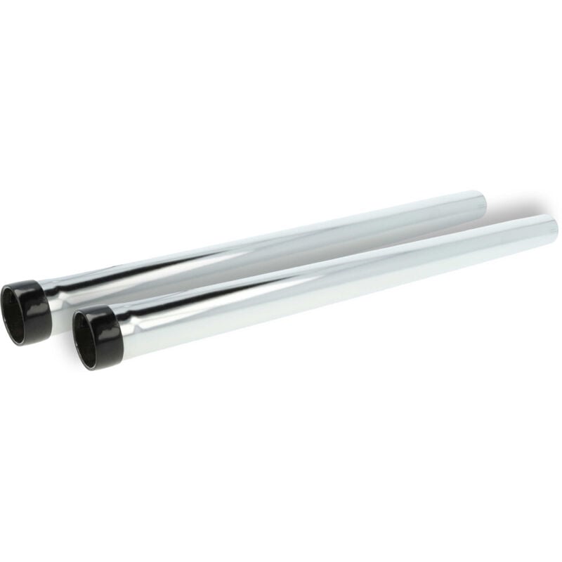 foto del prodotto 2x tubo universale sostituisce makita 0088381703604, p 72942 per aspirapolvere con attacco da 35 mm, 50 cm, nero argento vhbw