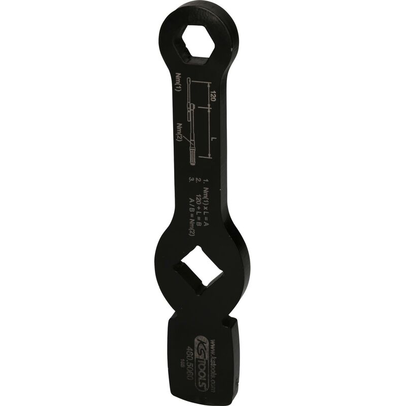 foto del prodotto 3 4 chiave a esagono incassato a percussione con 2 superfici di battuta, 18mm