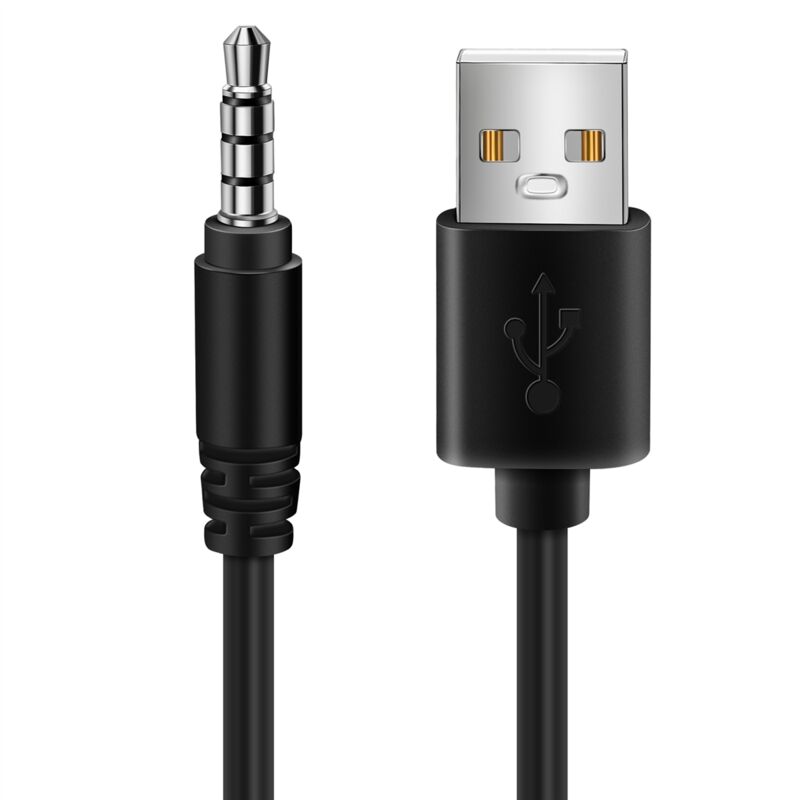 foto del prodotto 3.5mm plug aux audio jack al usb 2.0 adattatore per l auto mp3