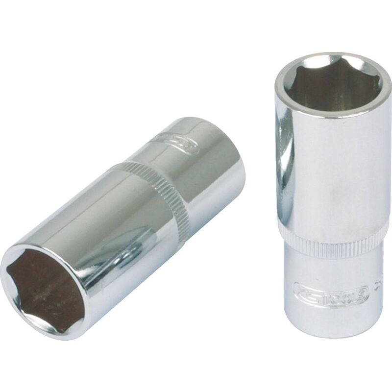 foto del prodotto 3 8 bussola esagonale chromepluslunga,12mm