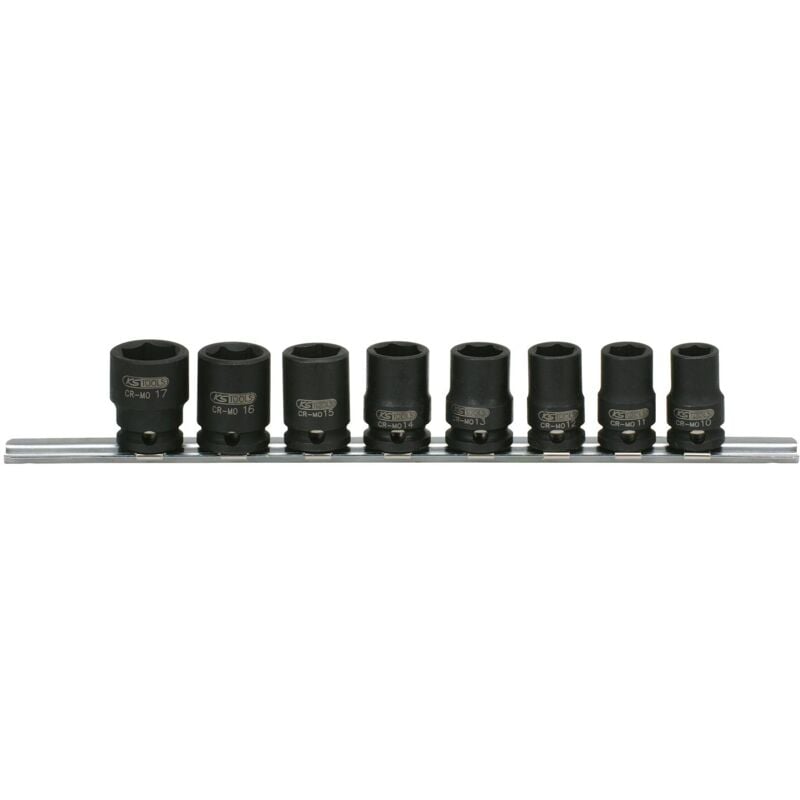 foto del prodotto 3 8 serie di bussole esagonali p.avvitatori ad impulsi,corte,8pz.10 17mm