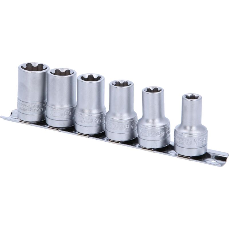 foto del prodotto 3 8 serie di bussole torx e plus,6pz.epl10 epl20
