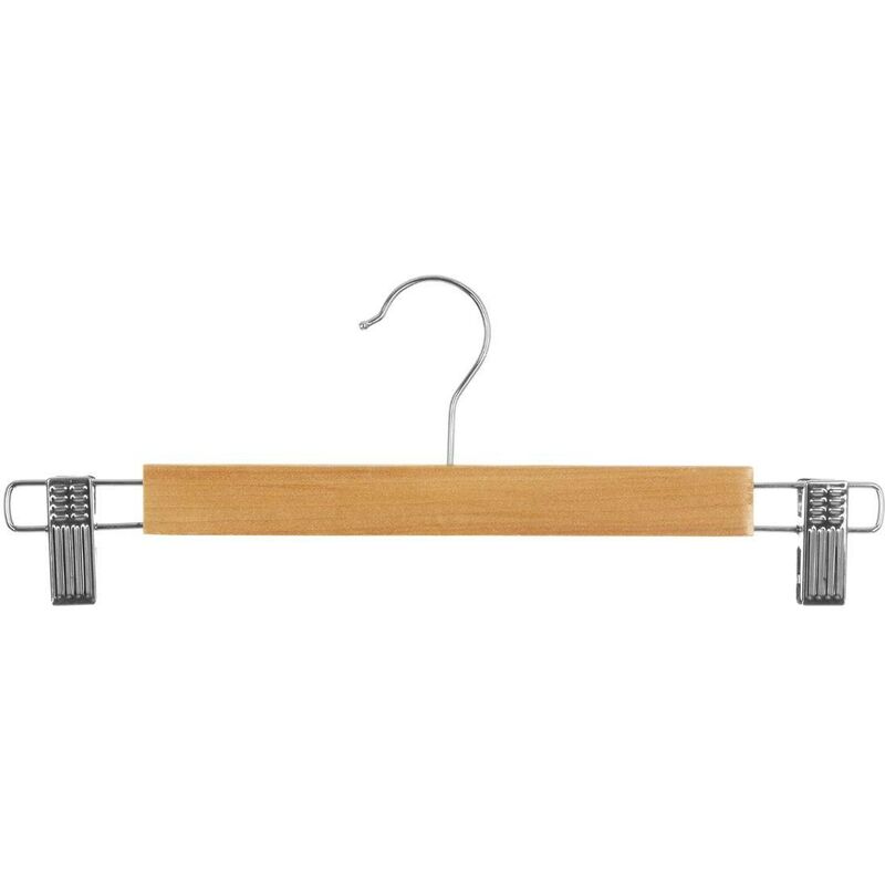 foto del prodotto 3 appendini in legno con clip in metallo 5five