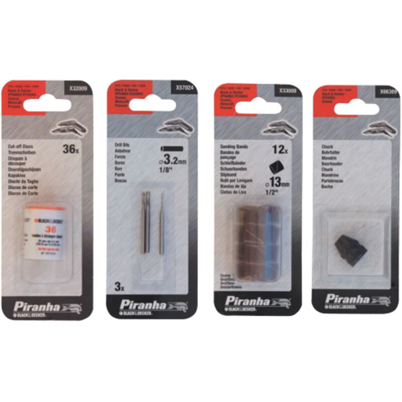 foto del prodotto 3 frese piranha x81009 per affilare utensili e accessori per trapano