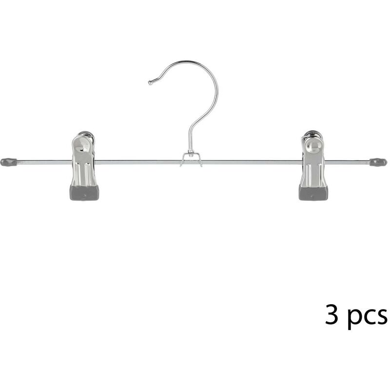 foto del prodotto 3 ganci a clip in metallo 5five