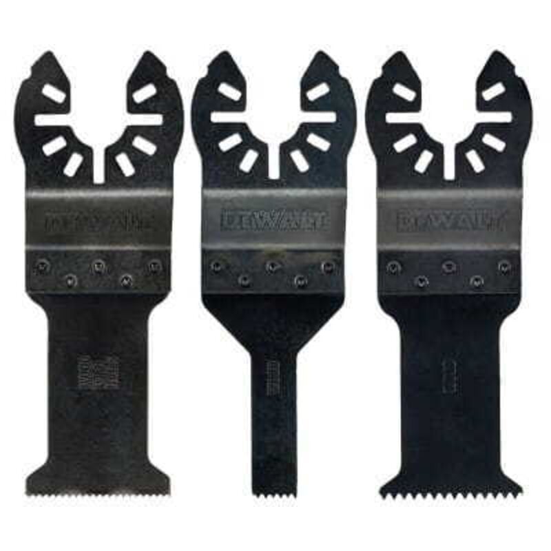 foto del prodotto 3 lame per dewalt multicutter - multimateriale - dt20713