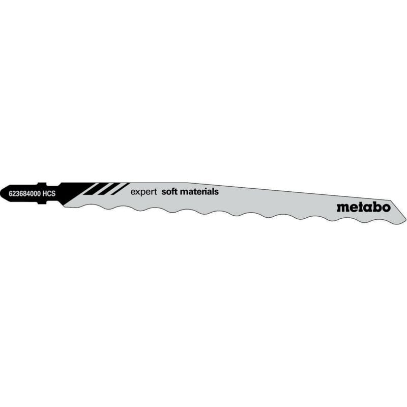 foto del prodotto 3 lame per seghetto alternativo hcs 126 mm per seghetto alternativo metabo