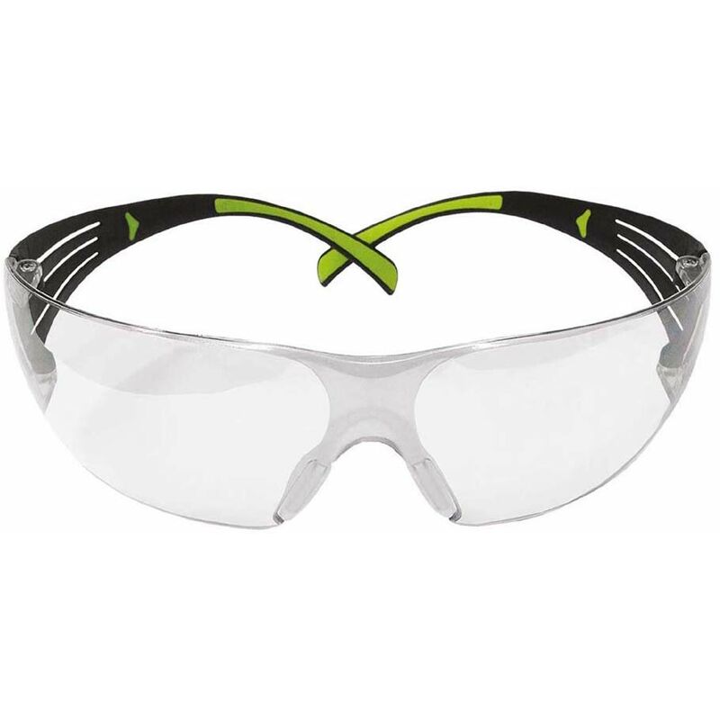 foto del prodotto 3 m securefit sf410as occhiali di sicurezza, anti graffio, i o mirror lens