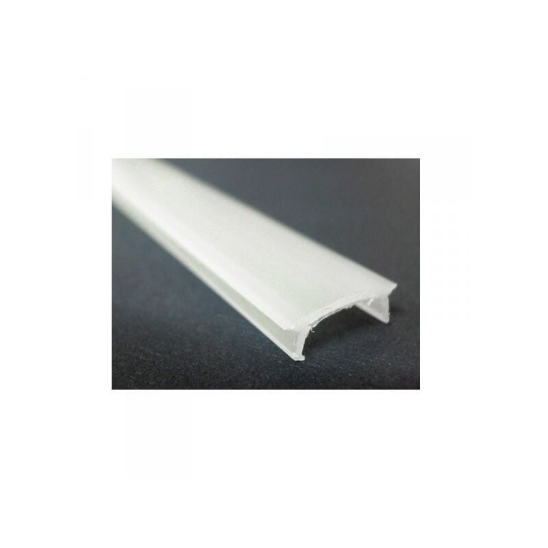 foto del prodotto 3 metri diffusore copertura pc satinata smerigliato opaca per profilo alluminio striscia led universale