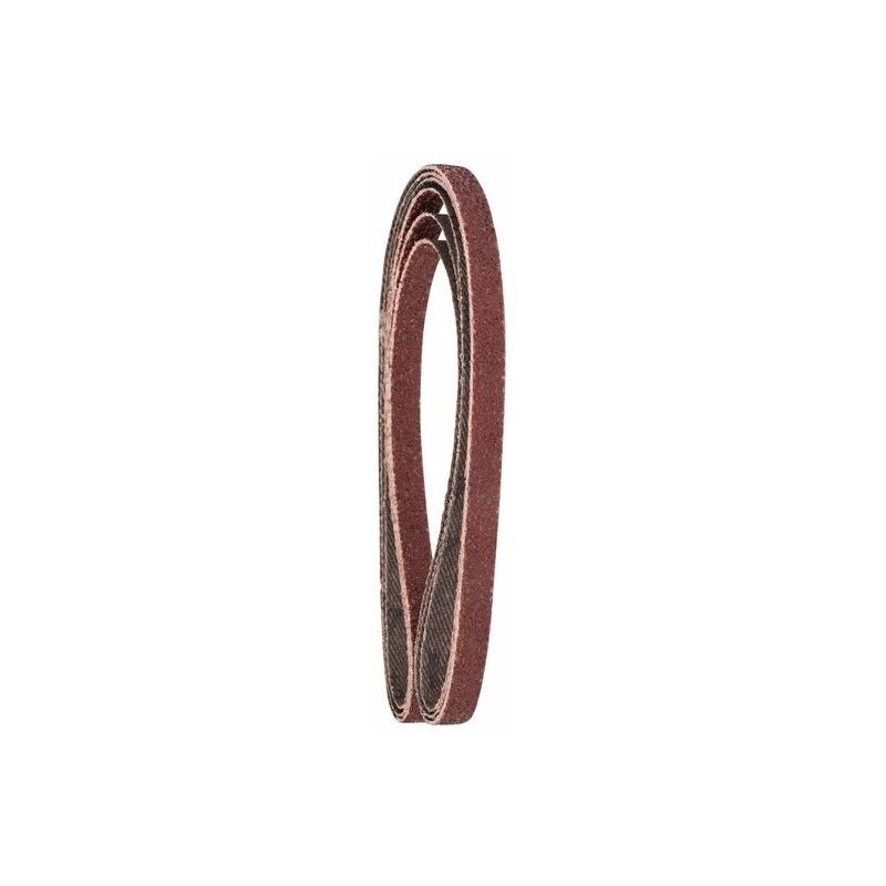 foto del prodotto 3 nastri abrasivi per levigatrici a nastro g120, 6x451mm bosch