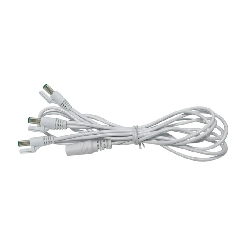 foto del prodotto 3 output type u wire white cod. 44340