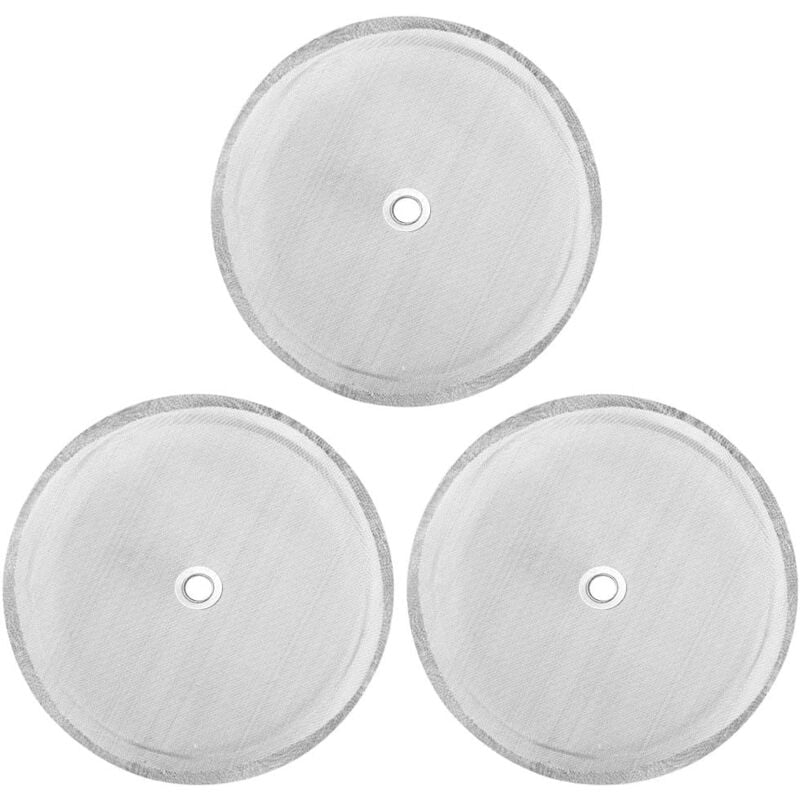 foto del prodotto 3 pezzi filtro di ricambio per caffettiera francese 4 sostituzione maglia in acciaio inossidabile per caffettiera francese 1000ml 34oz 8