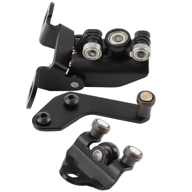 foto del prodotto 3 pezzi guida a rulli per porta scorrevole auto per ford transit 00 13 ac11 v268k35