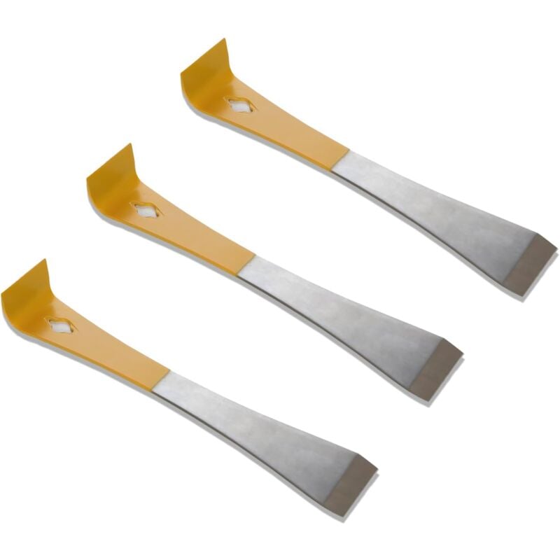 foto del prodotto 3 pezzi in acciaio inox raschietto per alveare attrezzatura per apicoltura strumenti manuali per alveari strumenti per apicoltura