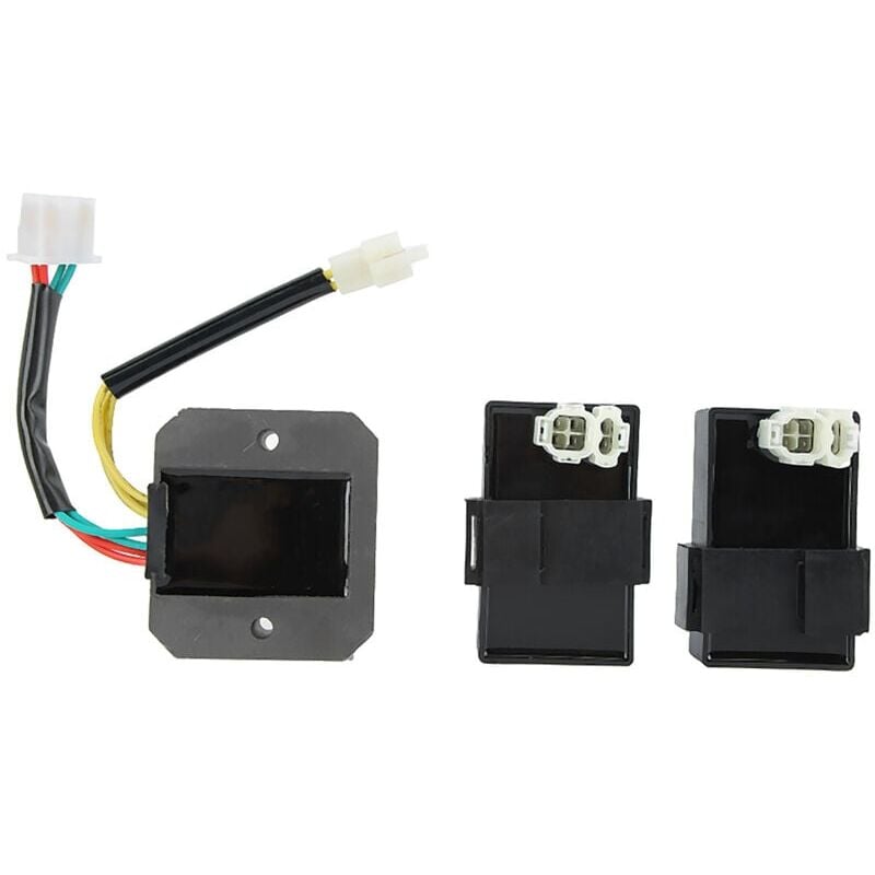 foto del prodotto 3 pezzi set cdi doppia accensione regolatore raddrizzatore adatto per xl 600 v transalp 1989 1996