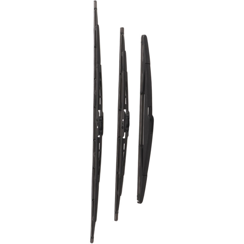 foto del prodotto 3 pezzi set spazzole tergicristallo anteriori posteriori, accessori adatti per modelli citroen c3 mk1 2002 2008 jeffergarden